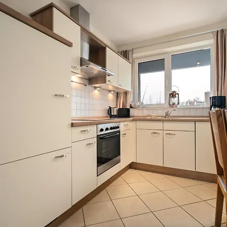Apartmán App Kapitaensdeck 404 - Hafendorf Mueritz *